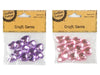 12pk Pink & Purple Heart Gems Krafters Korner