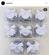 5x5x5cm Square Clear PVC Boxes 10PK