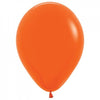 Matte Orange (061) 12cm Mini Size Sempertex Latex Balloons