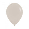 Matte White Sand (071) 12cm  Mini Size Sempertex Latex Balloons