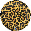 Leopard Spots Jungle Animal  45cm Foil Balloon