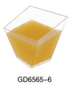 GD6565 110ml Plastic Dessert Cups 50pcs
