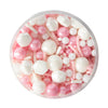 Girls Best Friend Pink Edible Food Sprinkles  - BY SPRINKS 75g