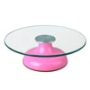 Glass Turning Table Cake Stand 12 inches