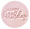 Happy Birthday Cookie Embosser 60mm
