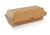 Brown Hot Dog Box Food Box  208x70x75 mm