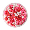 MINI LOVE Hearts  Valentine's Day Edible Food Sprinkles  - BY SPRINKS 65g