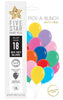 Sempertex Matte Assorted 30cm Latex Balloon 18pk