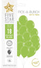 Sempertex Matte Lime Green Latex 30cm Latex Balloon 18pk