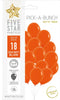 Sempertex Matte Orange 30cm Latex Balloon 18pk