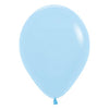 Matte Pastel Blue (640) 12cm  Mini Size Sempertex Balloons