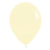 Matte Pastel Yellow (620) 12cm  Mini Size  Sempertex