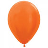 Metallic Orange (561) 12cm  Mini Size  Sempertex Latex Balloons