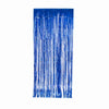 Metallic Blue Curtain Backdrop 1M Wide X 2M Long