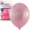 Metallic Light Pink 30cm Balloons 25pk
