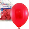 Metallic Red 30cm Balloons 25pk