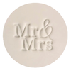 Mr & Mrs Wedding Cookie Embosser
