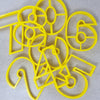 70mm Number Cookie Cutters