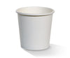 4oz Paper White Single Wall Coffee Cups Drinking Cups 50PCS