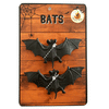 2pk Halloween Rubber Bats