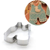 Stainless Steel Baby Shower Clothes Cookie Cutter