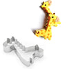 Stainless Steel Giraffe Cookie Cutter