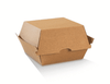 Brown Burger Box Food Box 102x105x80 mm