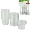30ml Plastic Sauce Containers With Lids 18Pk