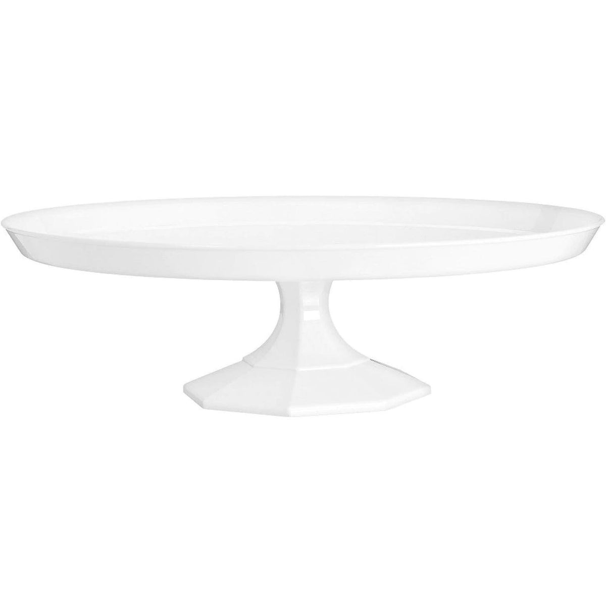 Large White Plastic Dessert Stand/Cake Stand – Top Party Supplies ...