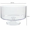 18.79cm Plastic  Clear Trifle Container Dessert Stand