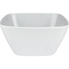 18CM Small White Square Melamine Salad Bowl