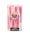 Lolliland Crystal Sticks 6 Pack - Pink- Cherry