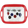 Christmas Baubles Melamine Tray With Handle