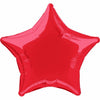 Star Shape 45cm Foil Balloon - Red