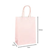 4PK 20.8cm Baby Pink Paper Gift Bags