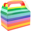 6pcs Rainbow Treat / Lolly Return Gift Box With Handle