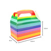 6pcs Rainbow Treat / Lolly Return Gift Box With Handle