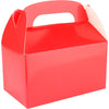 Red Treat / Lolly Return Gift Boxes With Handle