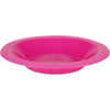 Hot Pink Plastic Bowls 25pk