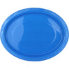 Royal Blue Plastic Oval Plates 20pk