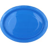 Royal Blue Plastic Oval Plates 25pk