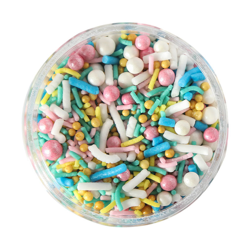 PASTEL PARTY Edible Food SPRINKLES BY SPRINKS 75g Top Party