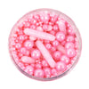 Bubble & Bounce Pink Edible Food Sprinkles  - BY SPRINKS 75g