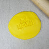 Just Married Wedding Cookie Embosser
