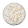 Bubble & Bounce White Edible Food Sprinkles  - BY SPRINKS 75g