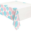 Gender Reveal Party Plastic Tablecloth / Tablecover
