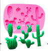 Cactus Set Silicone Fondant Mould