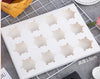 12 Holes Clear Cupcake Box