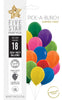 Sempertex Shimmer Assorted 30cm Latex Balloon 18pk