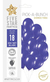 Sempertex Shimmer Purple 30cm Latex Balloon 18pk